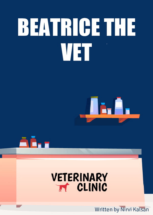 Beatrice the vet by Nirvi Kalsan ISBN 9789394848XXX