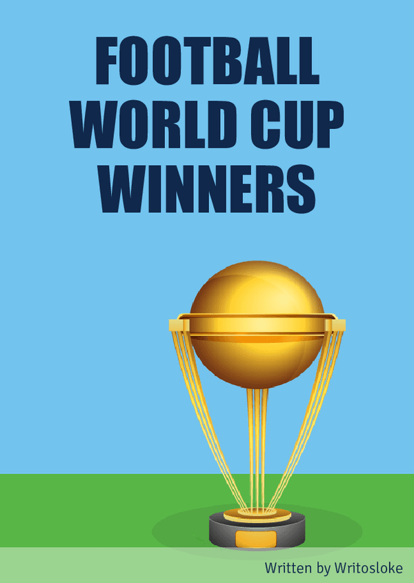 World cup store winners football